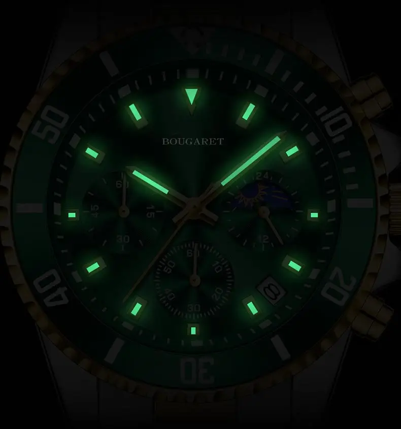 Green Multi-Function Watch for Men Waterproof Luminous — feature 13