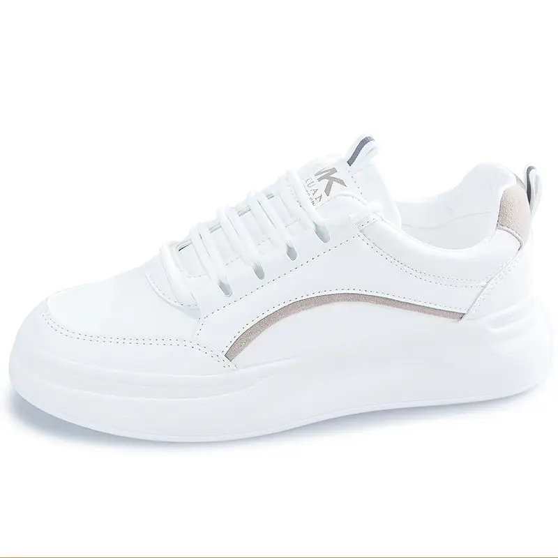 Korean Style White Shoes for Women 2026 New Model Women's Shoes Spring and Autumn Versatile Pu Leather Popular Flat Sneakers Sports Shoes for Women - Image 8