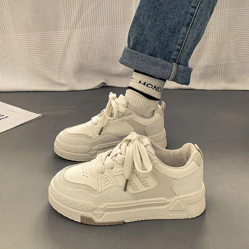 Women Wheat Ear Casual Sneakers 2025 Thick Soled - Image 5