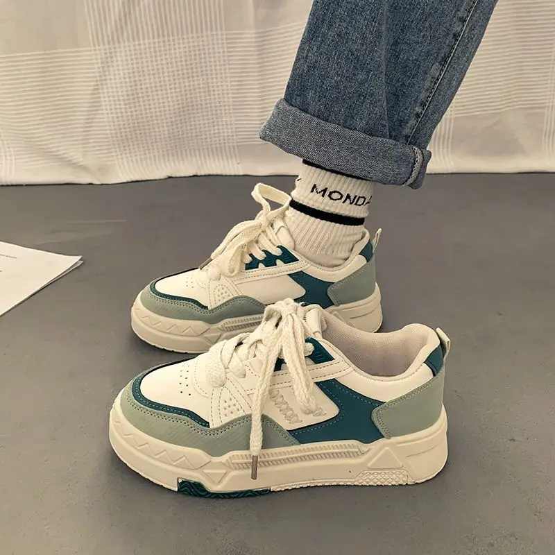 Women Wheat Ear Casual Sneakers 2025 Thick Soled - Image 6