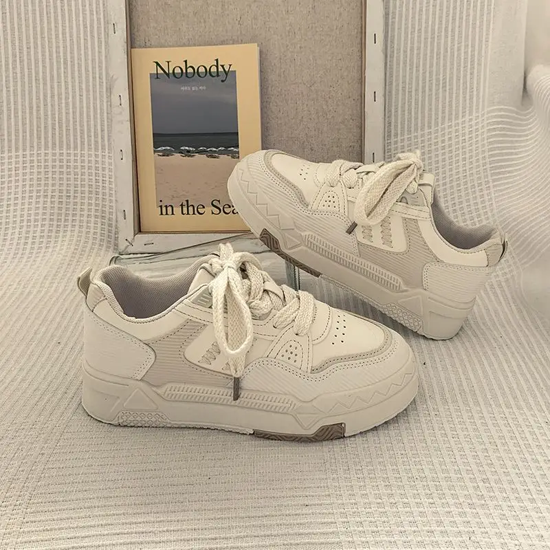 Women Wheat Ear Casual Sneakers 2025 Thick Soled - Image 7