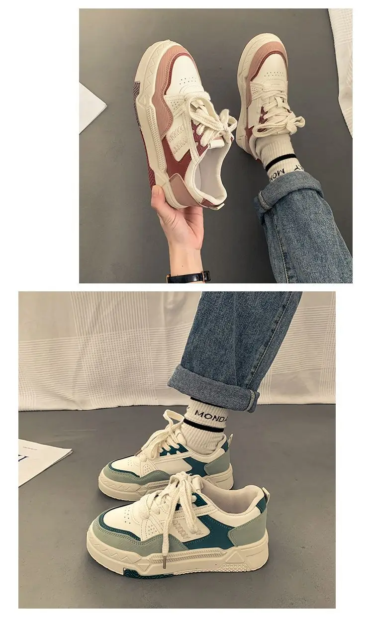 Women Wheat Ear Casual Sneakers 2025 Thick Soled — feature 13