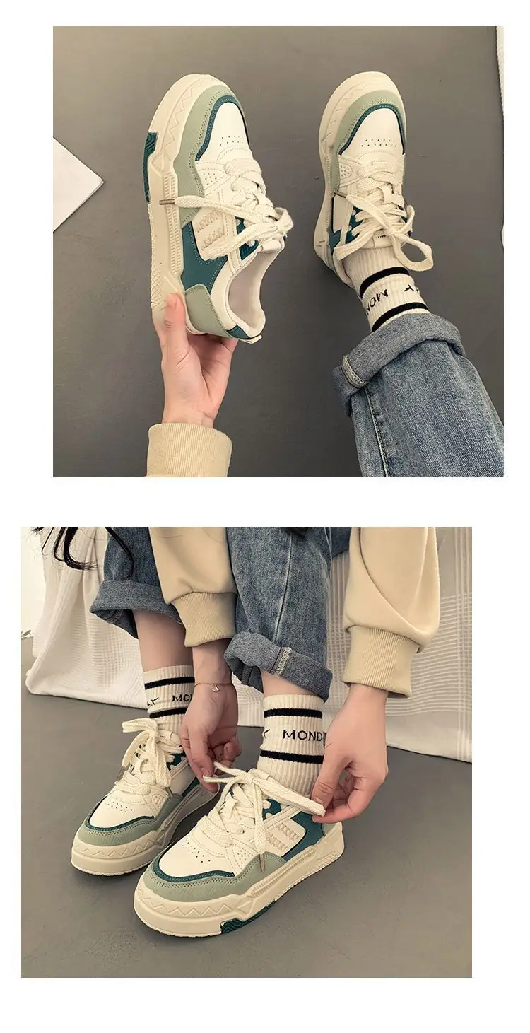 Women Wheat Ear Casual Sneakers 2025 Thick Soled — feature 14