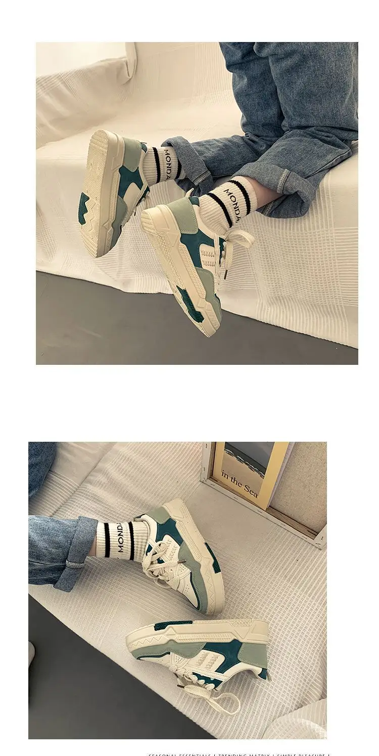 Women Wheat Ear Casual Sneakers 2025 Thick Soled — feature 15