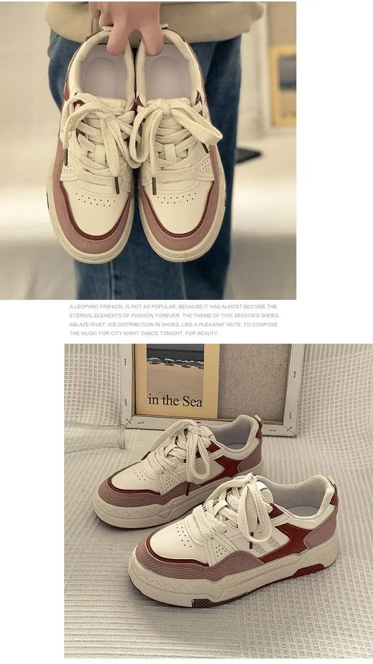 Women Wheat Ear Casual Sneakers 2025 Thick Soled — feature 17