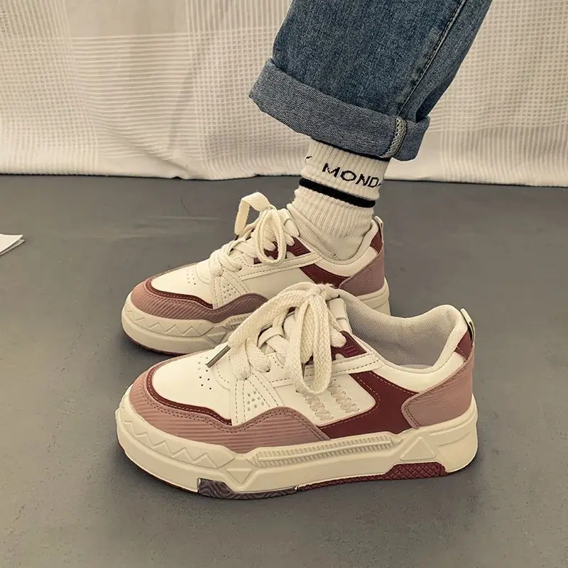 Women Wheat Ear Casual Sneakers 2025 Thick Soled - Image 3