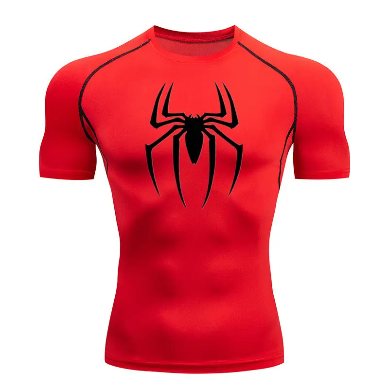 Men's White Spider Logo Long Sleeve T-Shirt - Image 6