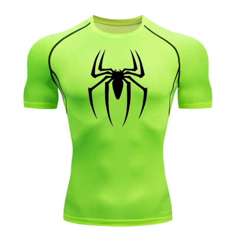 Men's White Spider Logo Long Sleeve T-Shirt - Image 8