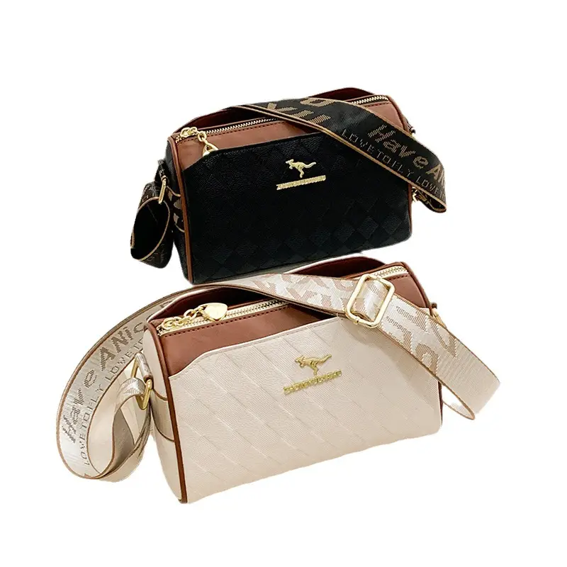 2023 New Style Black Quilted Shoulder Crossbody Bag - Image 7