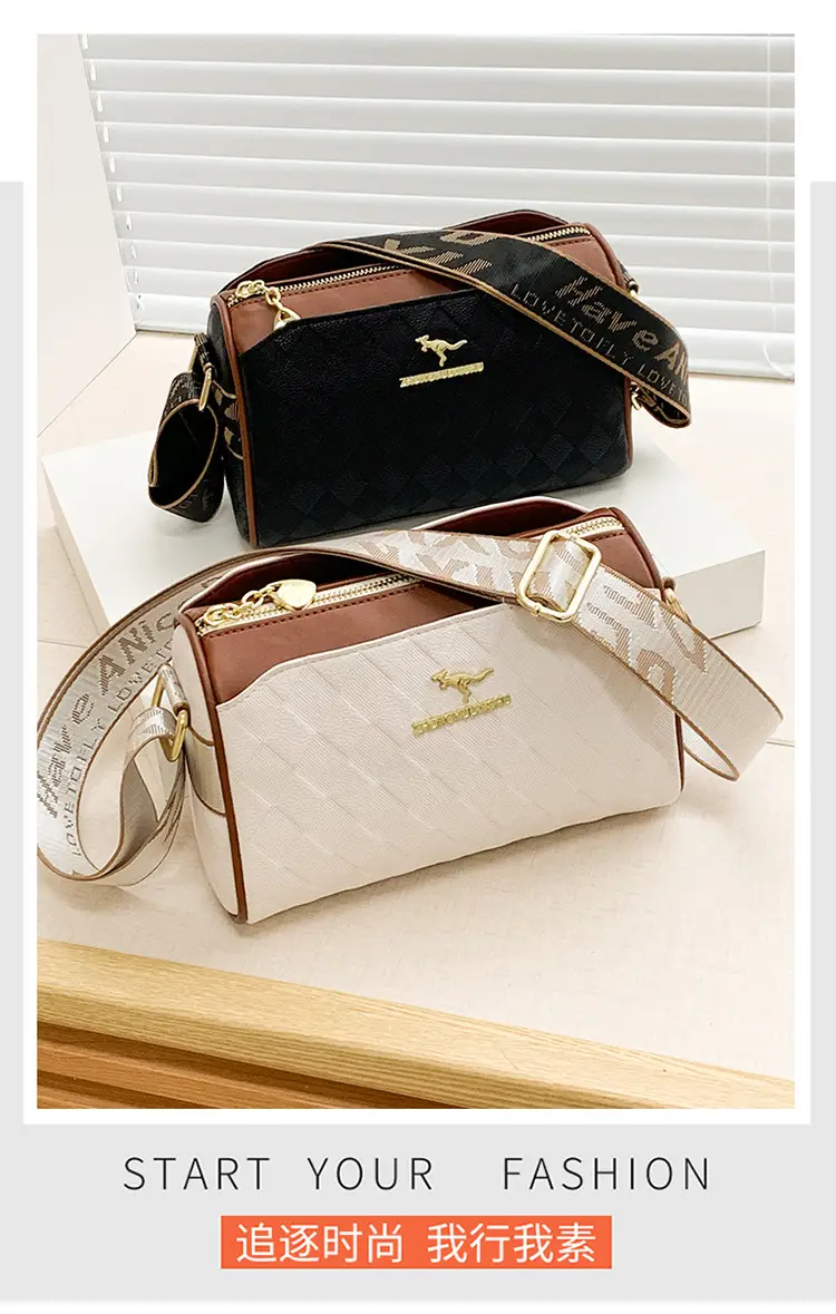 2023 New Style Black Quilted Shoulder Crossbody Bag — feature 1