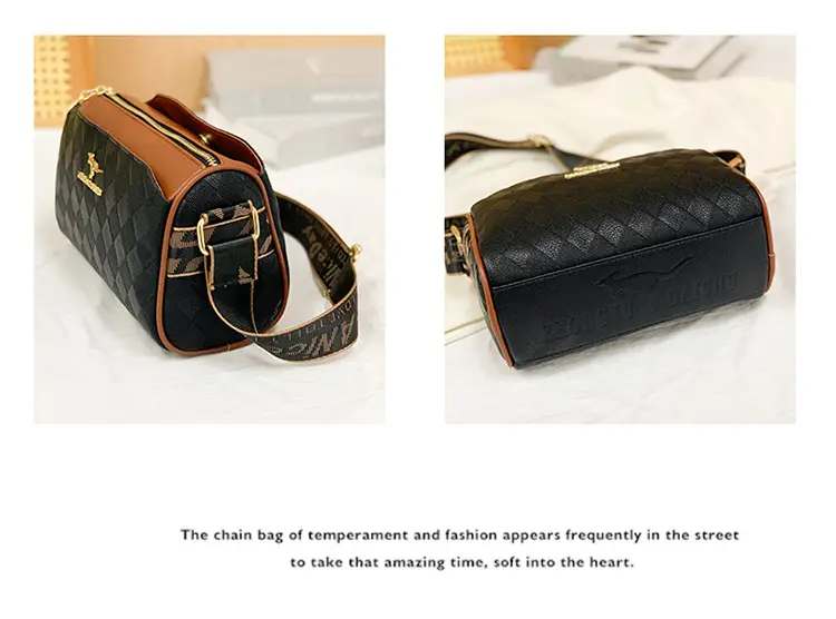 2023 New Style Black Quilted Shoulder Crossbody Bag — feature 14