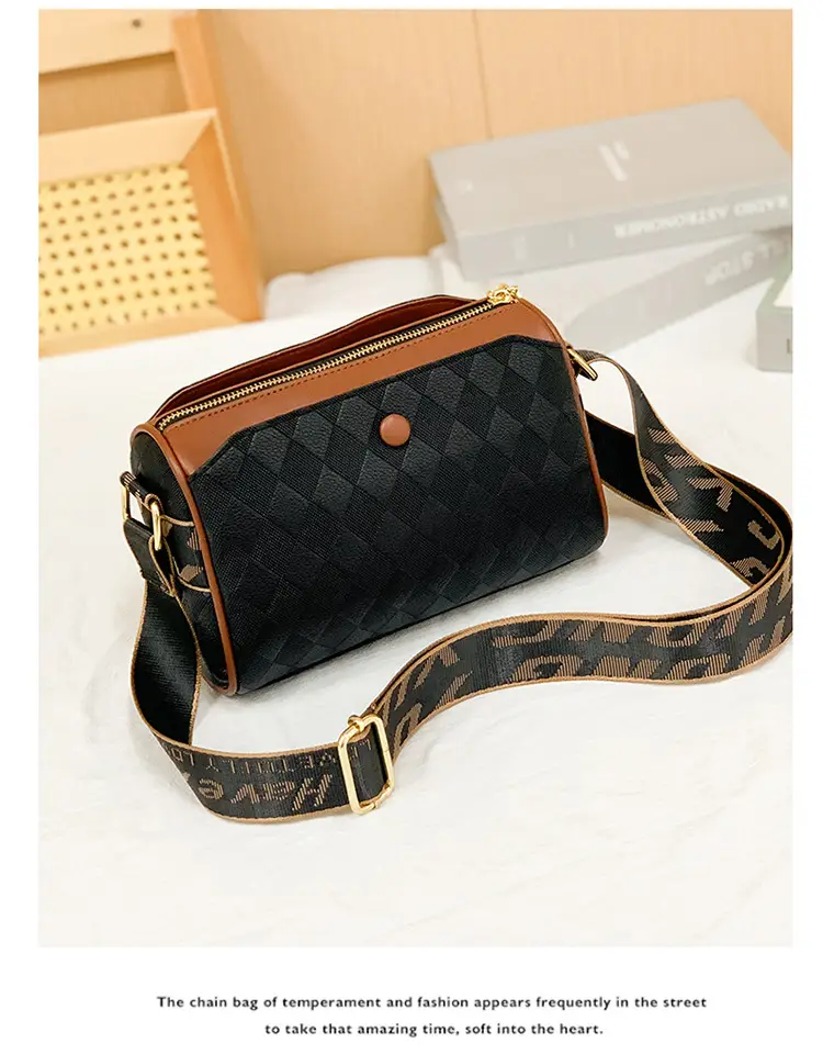 2023 New Style Black Quilted Shoulder Crossbody Bag — feature 15