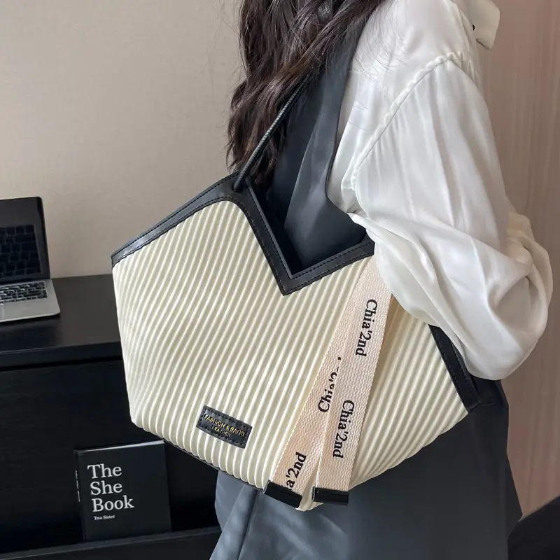 Women's New Spring Summer Shoulder Bag Large Capacity Fashion Tote - Image 9