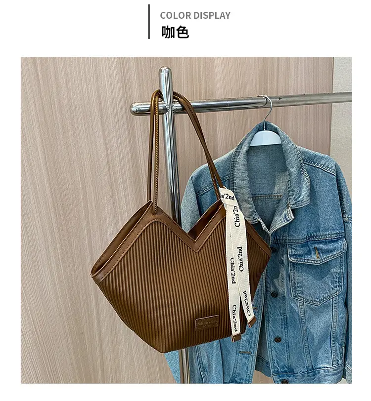 Women's New Spring Summer Shoulder Bag Large Capacity Fashion Tote — feature 11