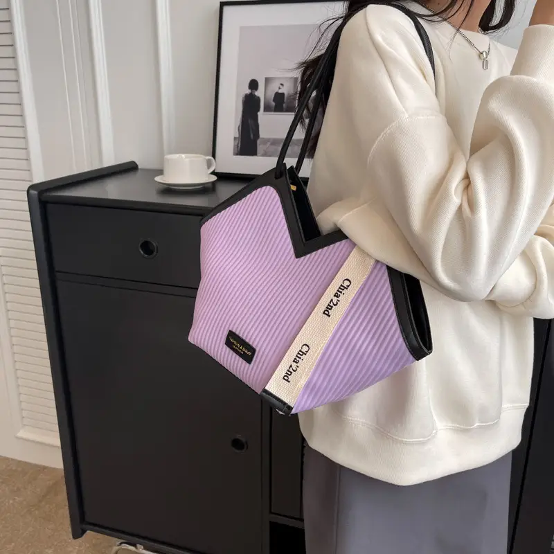 Women's New Spring Summer Shoulder Bag Large Capacity Fashion Tote - Image 3