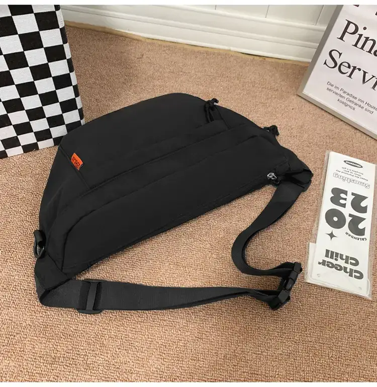 Men White Crossbody Bag 2023 Large Capacity Sports Riding Waist Bag — feature 29
