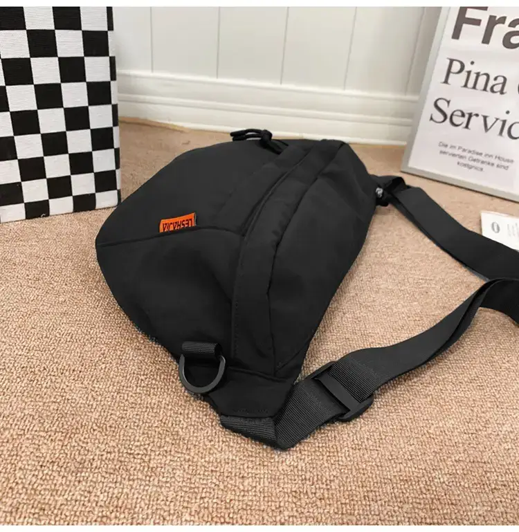 Men White Crossbody Bag 2023 Large Capacity Sports Riding Waist Bag — feature 32