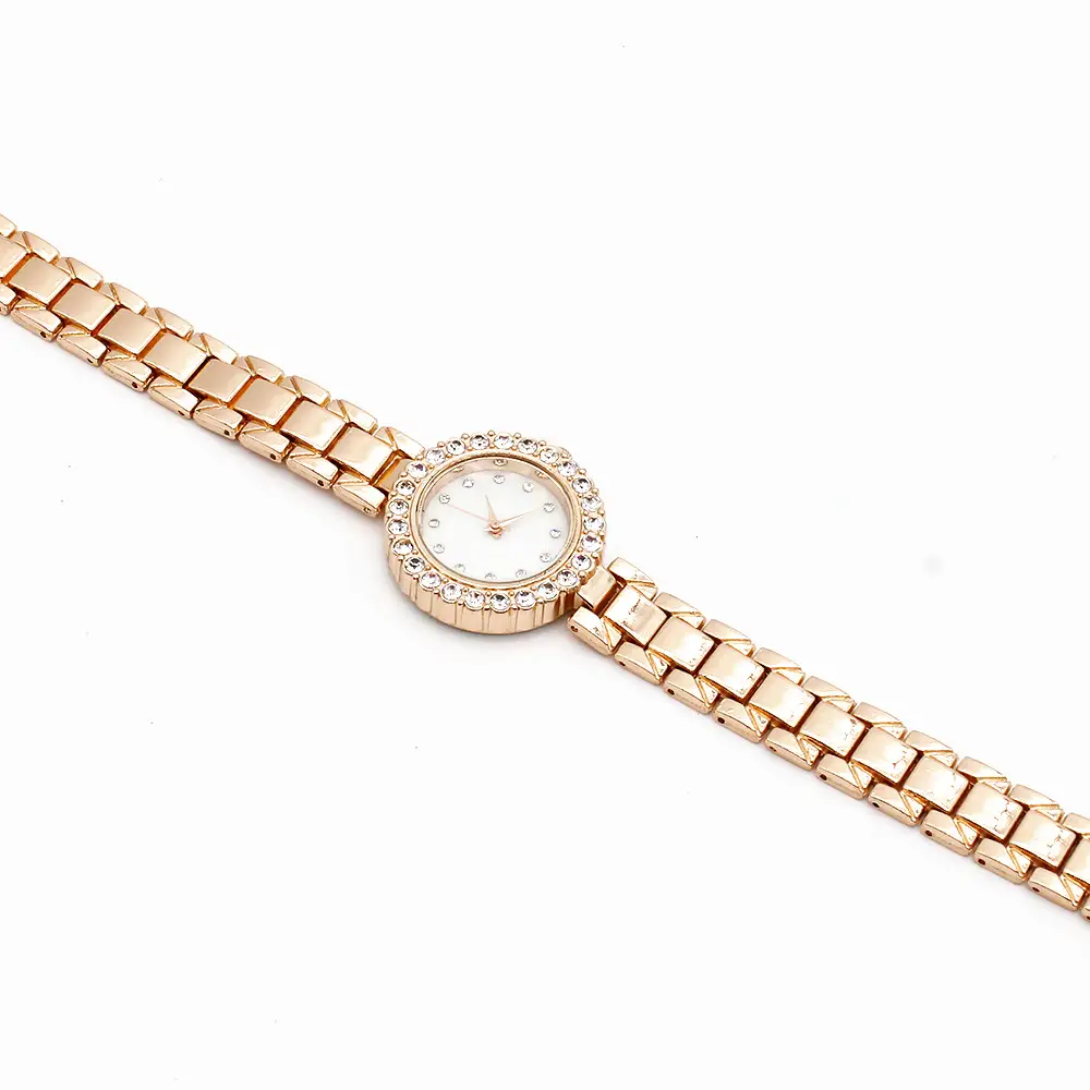 Women's Sparkly Crystal Bracelet Watch Silver White Dial — feature 12