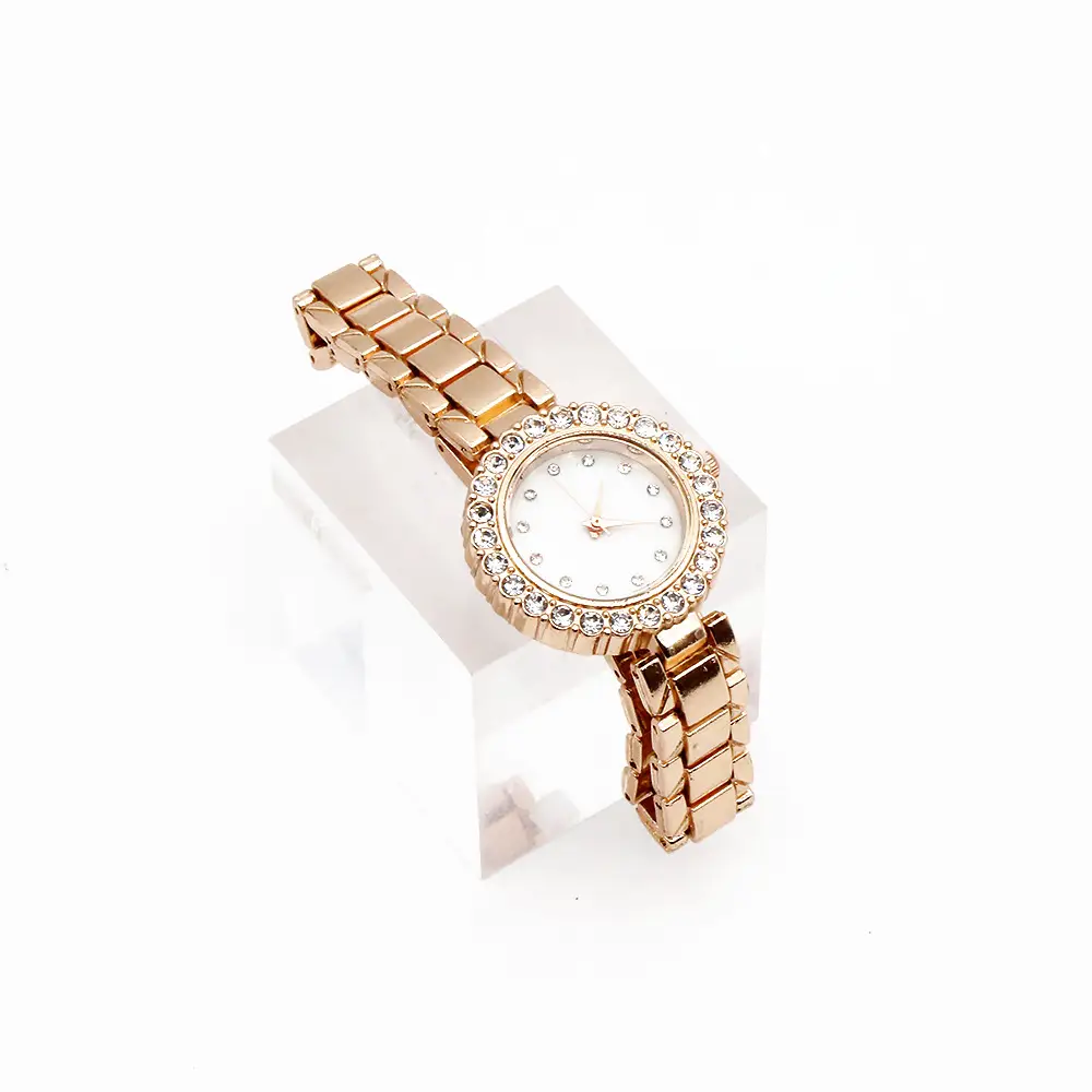 Women's Sparkly Crystal Bracelet Watch Silver White Dial — feature 13