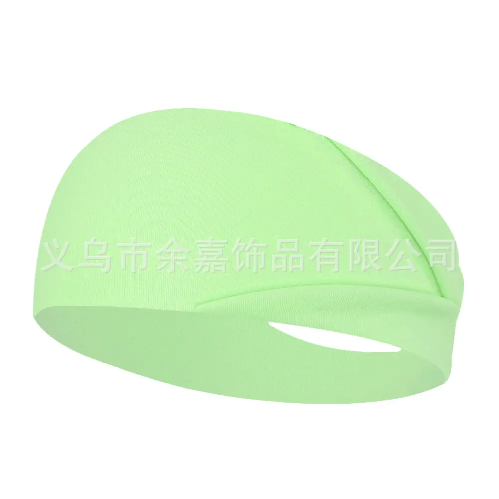 Purple Stretch Cotton Yoga Sweat Headband for Men Women - Image 15