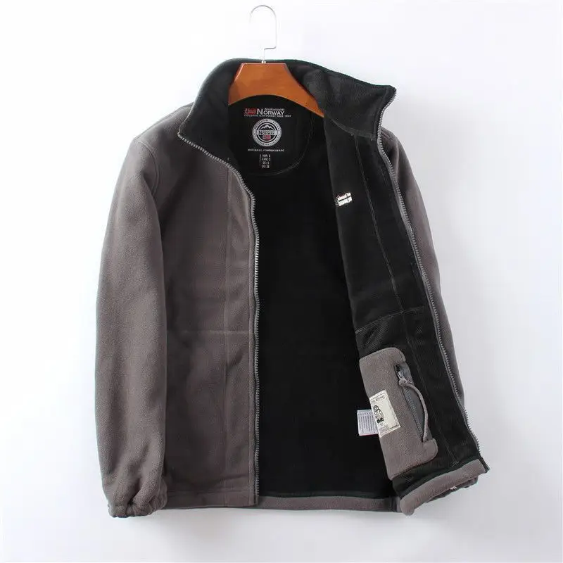 Norwegian Orders! Outdoor Velvet Thickeneded Double-Sided Polar Fleece Jacket Winter Windproof and Coldproof Warm Style