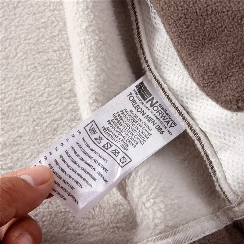 Norwegian Orders! Outdoor Velvet Thickeneded Double-Sided Polar Fleece Jacket Winter Windproof and Coldproof Warm Style — feature 1