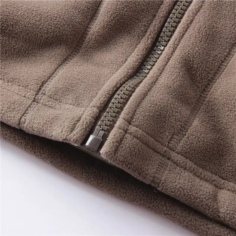 Norwegian Orders! Outdoor Velvet Thickeneded Double-Sided Polar Fleece Jacket Winter Windproof and Coldproof Warm Style — feature 11