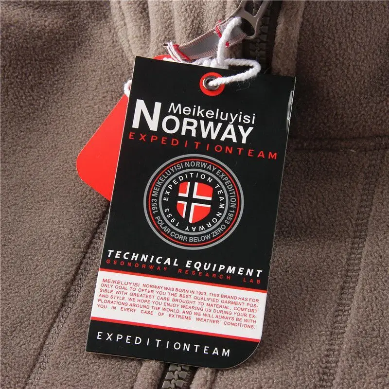 Norwegian Orders! Outdoor Velvet Thickeneded Double-Sided Polar Fleece Jacket Winter Windproof and Coldproof Warm Style — feature 13