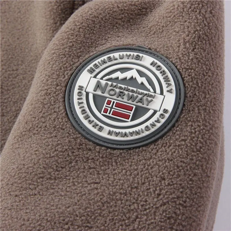 Norwegian Orders! Outdoor Velvet Thickeneded Double-Sided Polar Fleece Jacket Winter Windproof and Coldproof Warm Style — feature 15