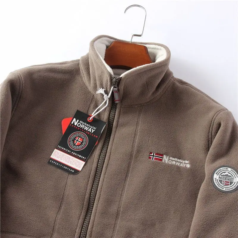 Norwegian Orders! Outdoor Velvet Thickeneded Double-Sided Polar Fleece Jacket Winter Windproof and Coldproof Warm Style — feature 18