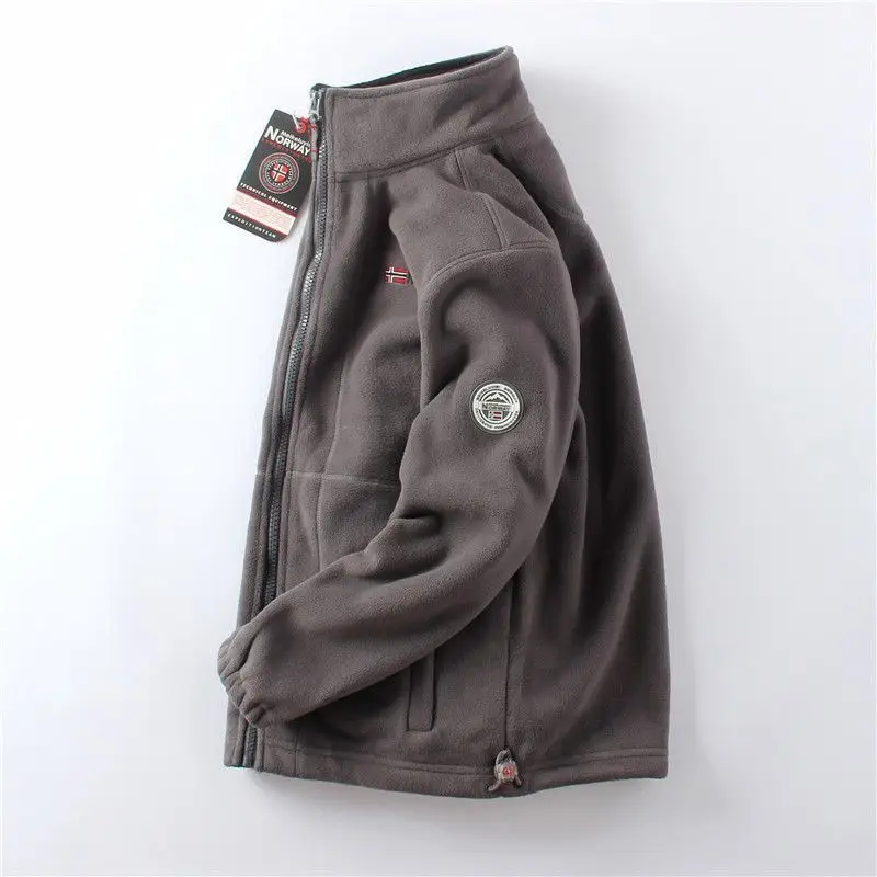 Norwegian Orders! Outdoor Velvet Thickeneded Double-Sided Polar Fleece Jacket Winter Windproof and Coldproof Warm Style — feature 27