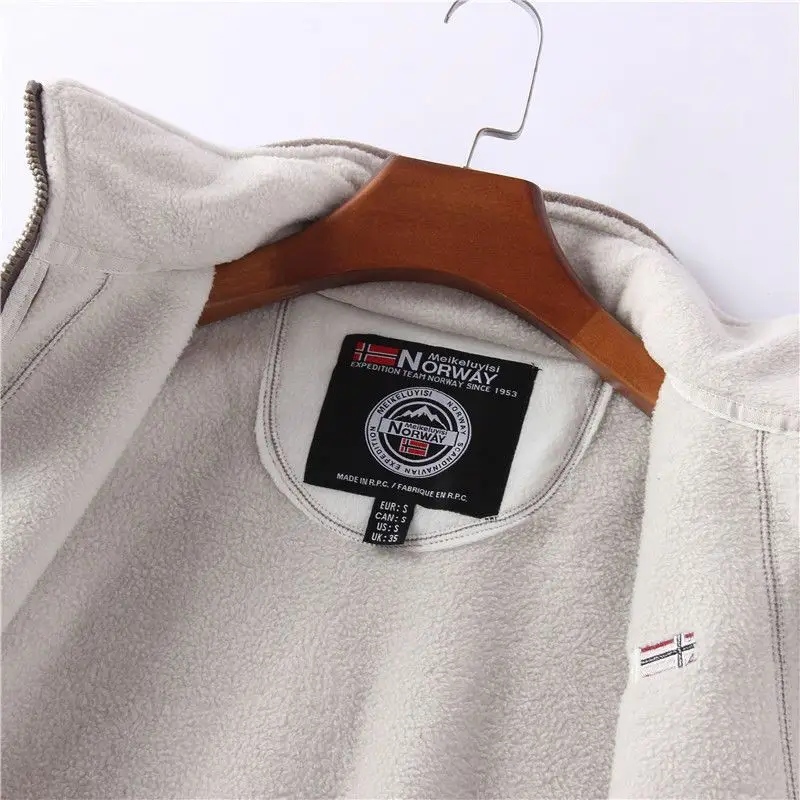 Norwegian Orders! Outdoor Velvet Thickeneded Double-Sided Polar Fleece Jacket Winter Windproof and Coldproof Warm Style — feature 6