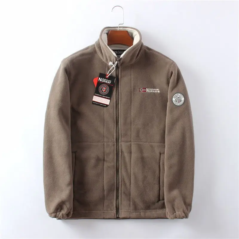 Norwegian Orders! Outdoor Velvet Thickeneded Double-Sided Polar Fleece Jacket Winter Windproof and Coldproof Warm Style