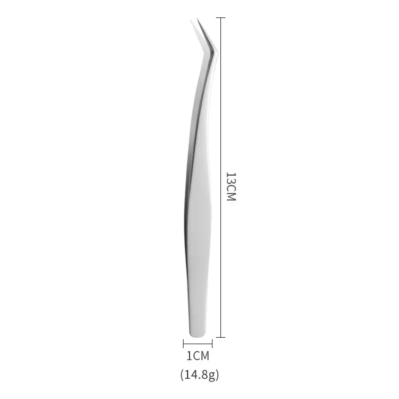 Gold Feather Grafting False Eyelashes Tweezers - Image 7
