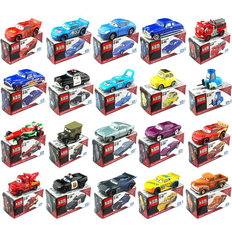 Tomy Tomica Cars Lightning Mcqueen Bigwigs Mcqueen Special Edition Alloy Car Sports Car