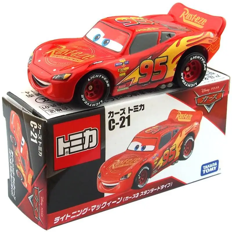 Tomy Tomica Cars Lightning Mcqueen Bigwigs Mcqueen Special Edition Alloy Car Sports Car