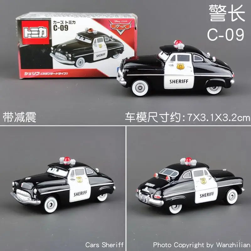 Tomy Tomica Cars Lightning Mcqueen Bigwigs Mcqueen Special Edition Alloy Car Sports Car