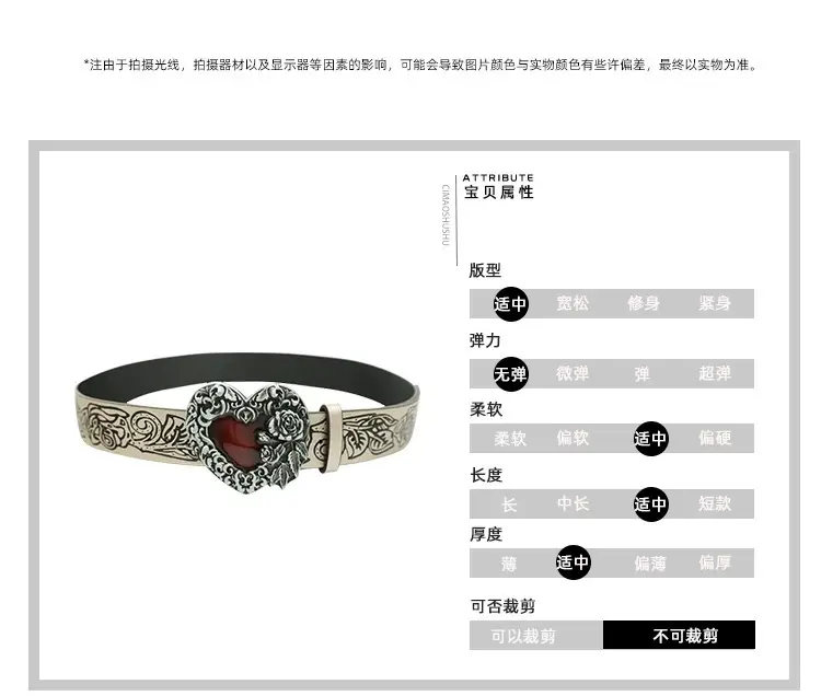 Women Black Velvet Belt with Embroidered Detail β feature 3