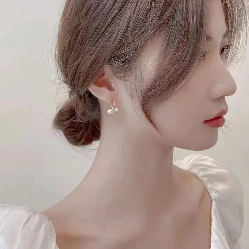 S925 Silver Pearl Earrings Light Board Size — feature 15