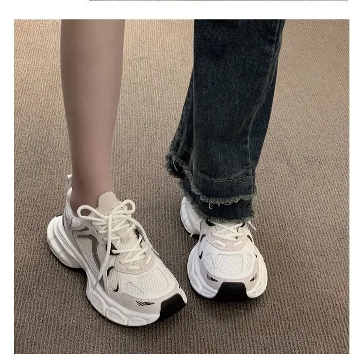 2025 Korean Style Women's Thick White Casual Shoes โ feature 13