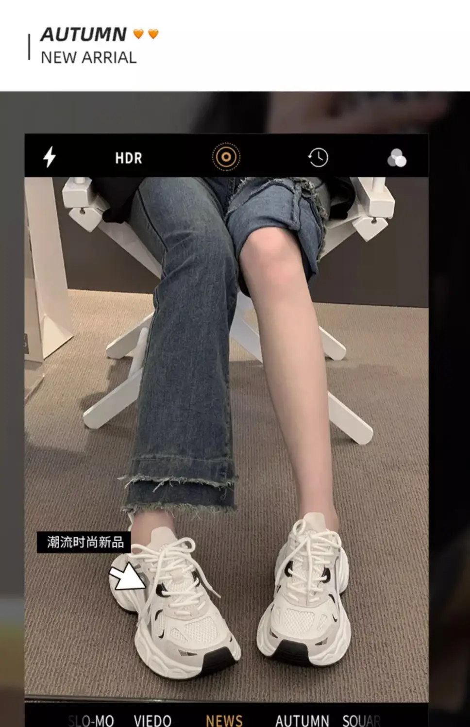 2025 Korean Style Women's Thick White Casual Shoes โ feature 16