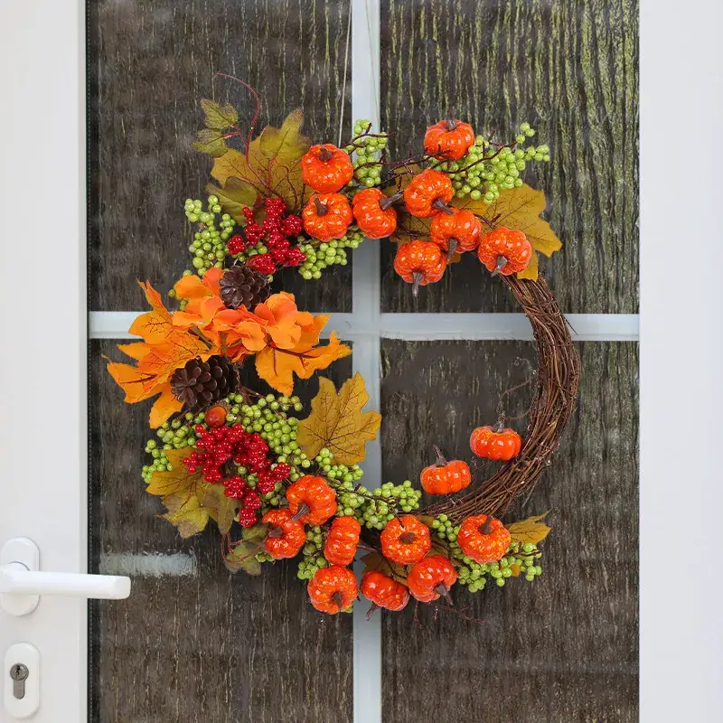 2023 Autumn Pumpkin Garland for Door Hanging - Image 5