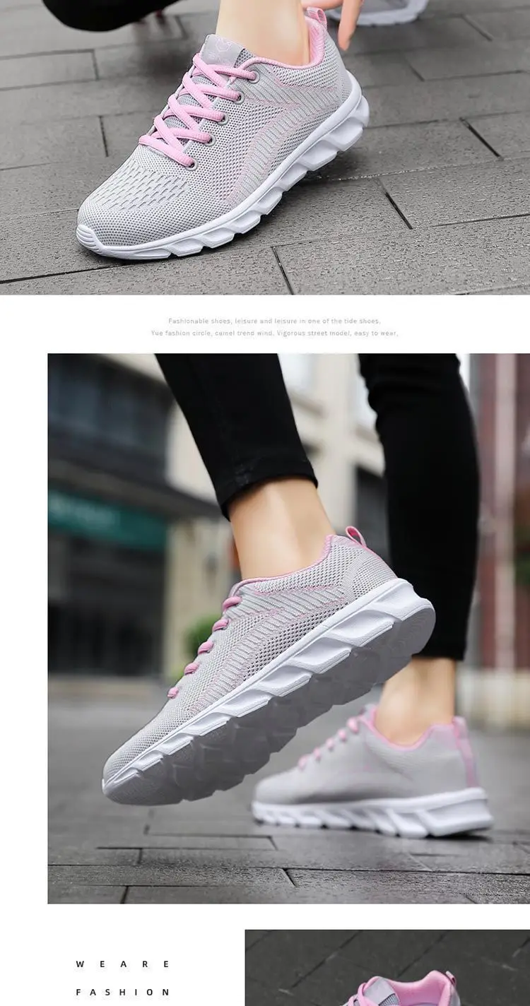 Autumn new women's sports casual shoes non-slip soft bottom all black work shoes mother shoes ultra-light kitchen shoes — feature 20