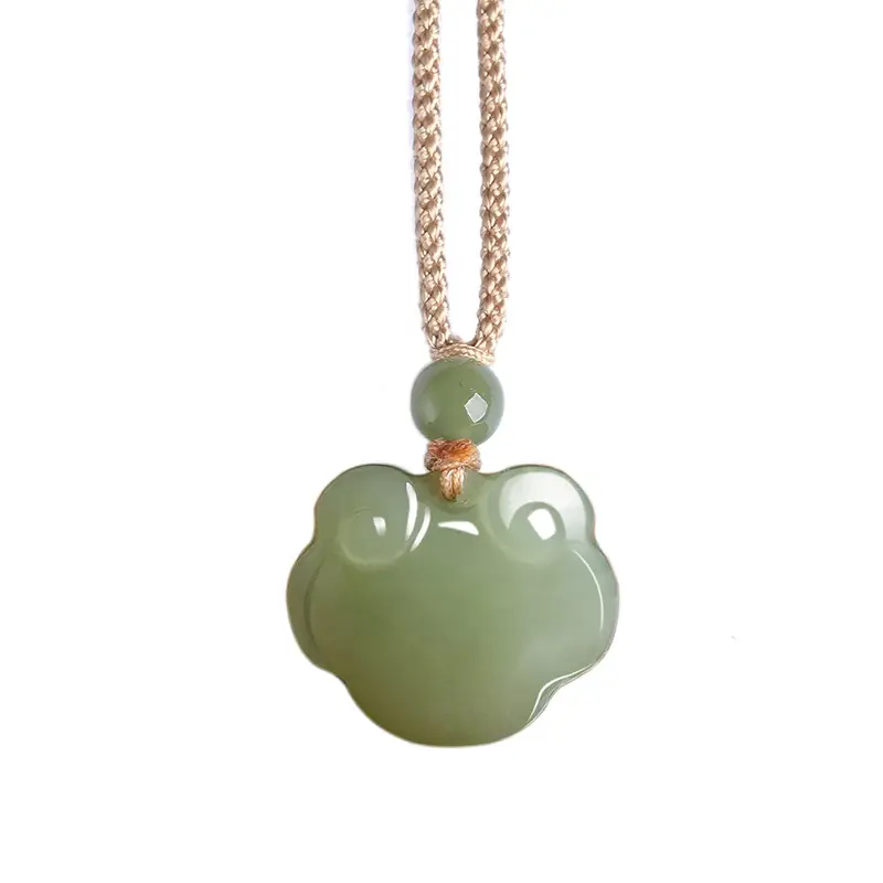 Afghan Jade Ping An Ruyi Lock Pendant for Boys Girls - Image 4