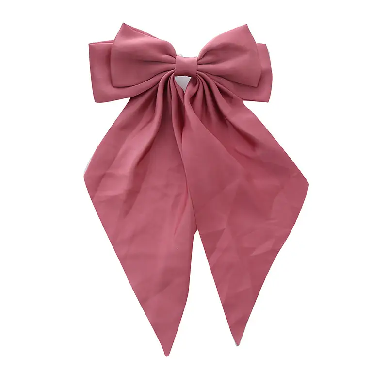 Black Bow Hairpin with High-Grade Satin Ribbon - Image 17