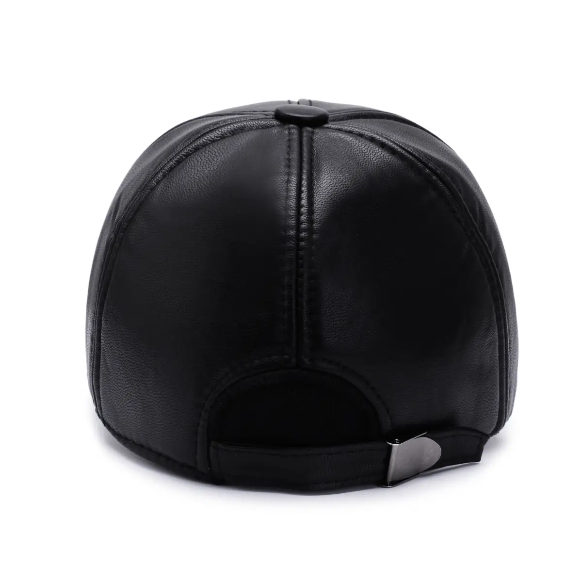 Men's Black Fleece Cycling Cap Winter Sport Cap