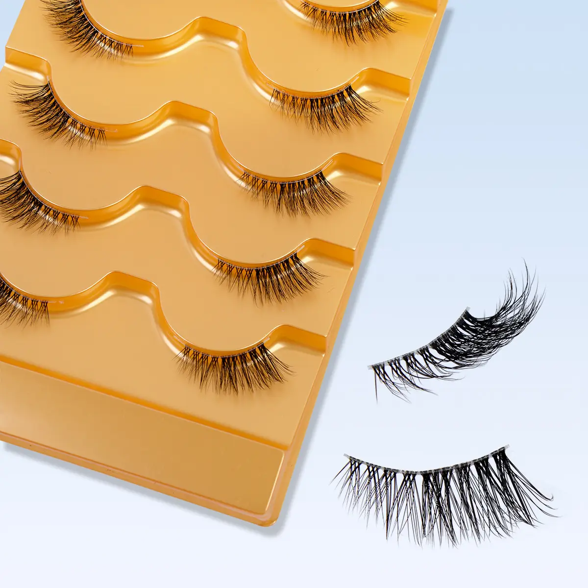 European & American Middle East Cross-Country False Eyelashes Set — feature 22