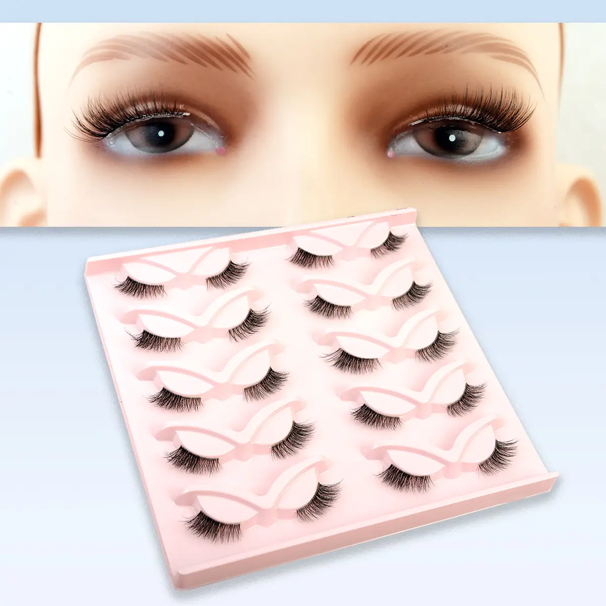 European & American Middle East Cross-Country False Eyelashes Set — feature 29