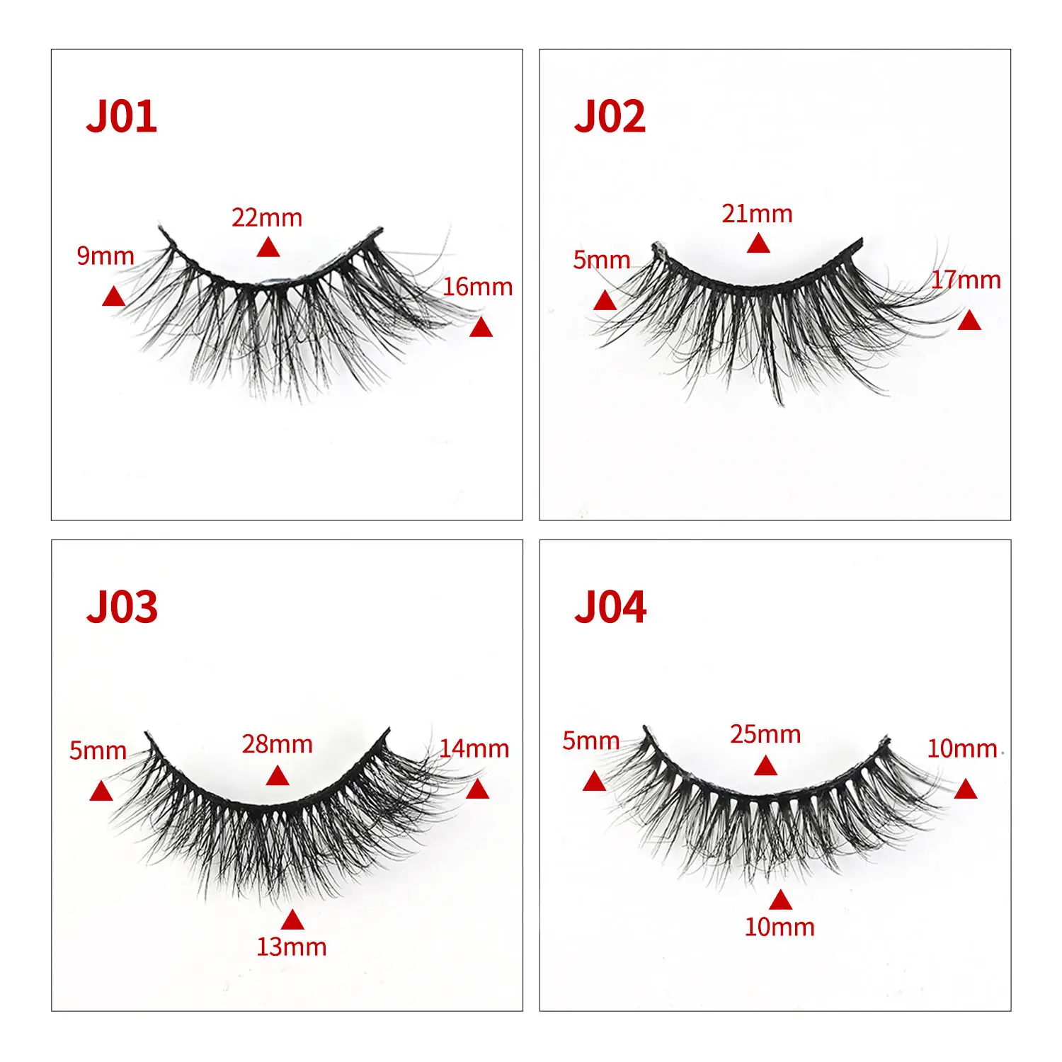 European & American Middle East Cross-Country False Eyelashes Set — feature 9