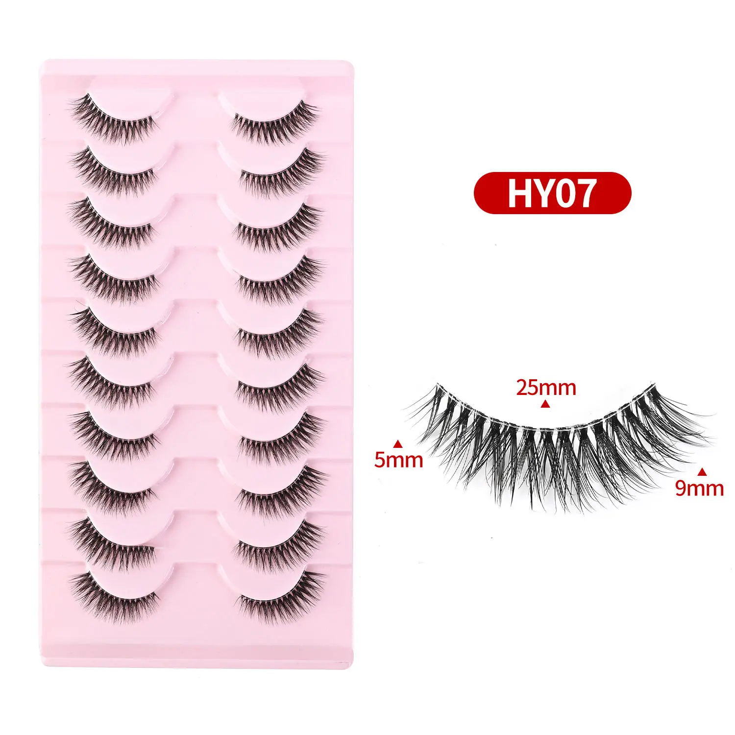 European & American Middle East Cross-Country False Eyelashes Set - Image 15